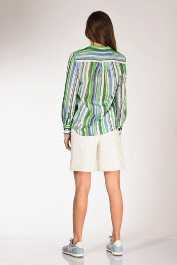 Camicia Andreal Azzurro/bianco Donna - 5