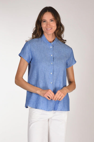 Camicia Araml Azzurro Scuro Donna