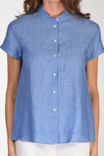 Camicia Araml Azzurro Scuro Donna - 3