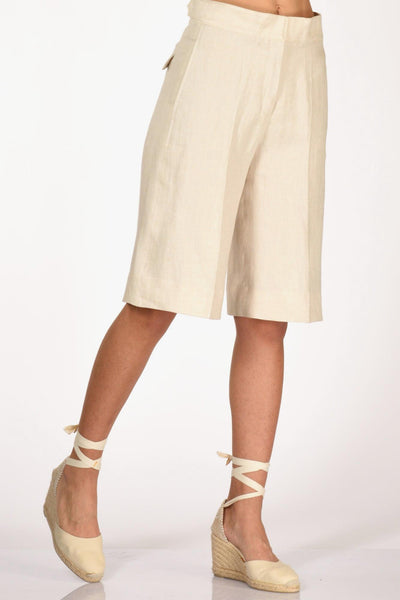 Slowear Bermuda Tella Beige Donna