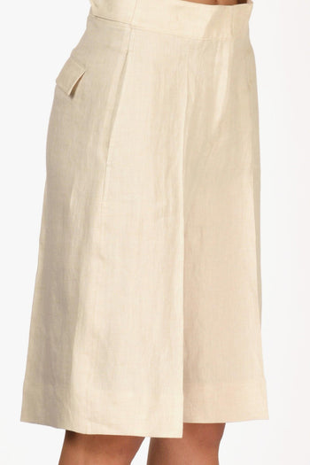 Slowear Bermuda Tella Beige Donna - 5
