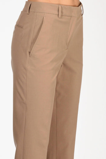 Slowear Pantalone Nevet Beige Scuro Donna - 4