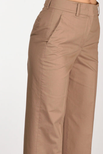 Slowear Pantalone Arlys Beige Scuro Donna - 4