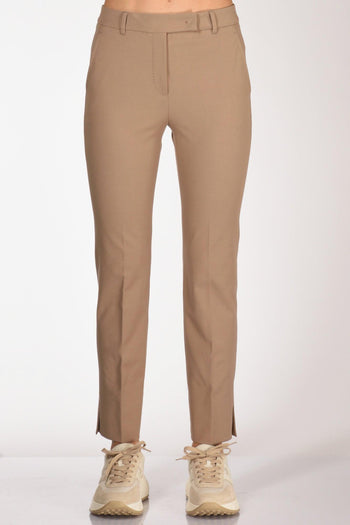 Slowear Pantalone Kimama Beige Scuro Donna - 3