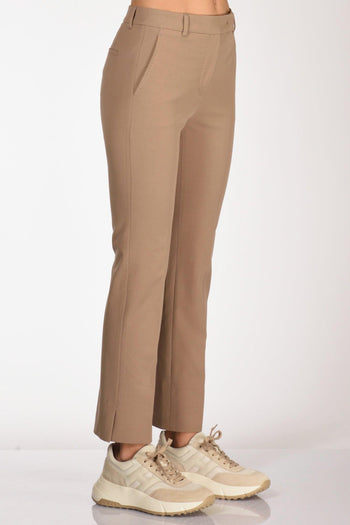 Slowear Pantalone Kimama Beige Scuro Donna - 4
