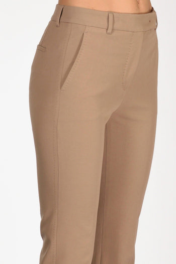 Slowear Pantalone Kimama Beige Scuro Donna - 5
