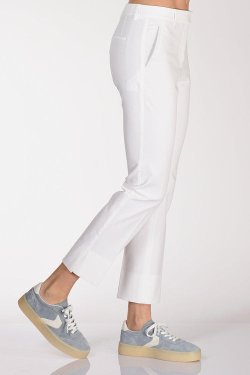 Slowear Pantalone Kimama Bianco Donna
