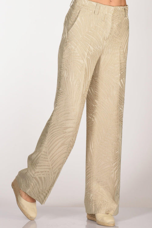 Slowear Pantalone Beige Chiaro Donna
