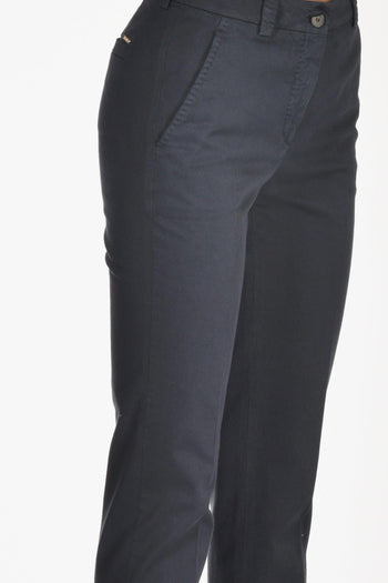 Slowear Pantalone Leyre Blu Scuro Donna - 4