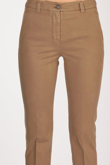 Slowear Pantalone Leyre Beige Scuro Donna - 4