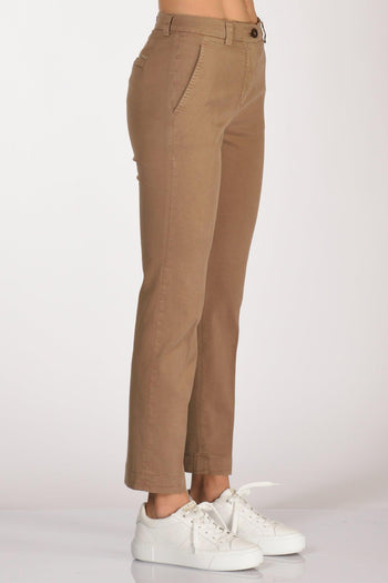 Slowear Pantalone Leyre Beige Scuro Donna - 5