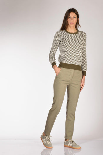 Slowear Pantalone Leyre Verde Donna - 2
