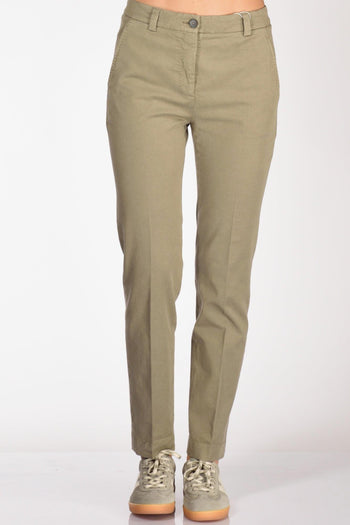 Slowear Pantalone Leyre Verde Donna - 3