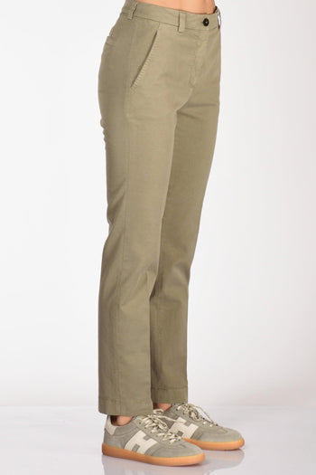 Slowear Pantalone Leyre Verde Donna - 4