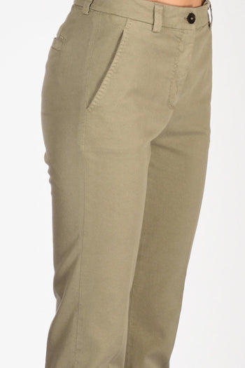 Slowear Pantalone Leyre Verde Donna - 5