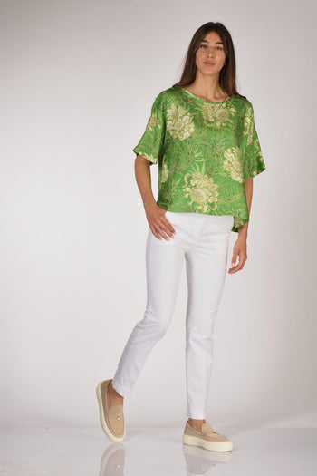 Slowear Pantalone Leyre Bianco Donna - 2