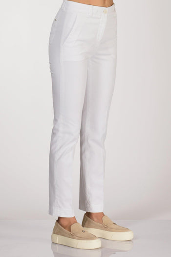 Slowear Pantalone Leyre Bianco Donna - 4