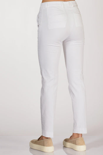 Slowear Pantalone Leyre Bianco Donna - 6
