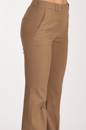Slowear Pantalone Aylen Beige Scuro Donna - 4