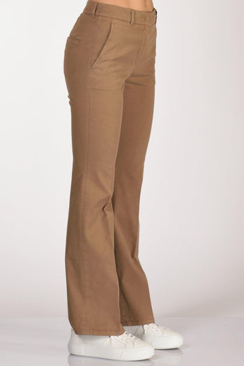 Slowear Pantalone Aylen Beige Scuro Donna - 5