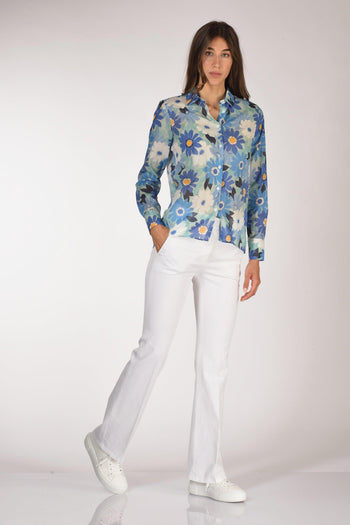 Slowear Pantalone Aylen Bianco Donna - 2