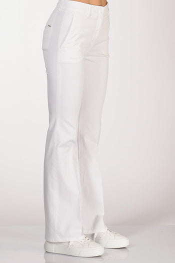 Slowear Pantalone Aylen Bianco Donna - 4