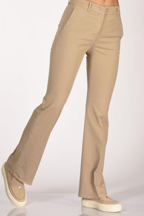 Slowear Pantalone Aylen Beige Donna