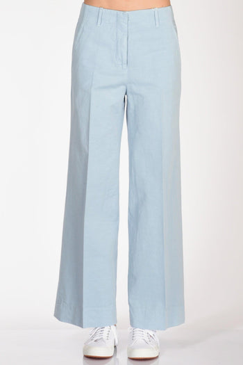 Slowear Pantalone Ilya Azzurro Donna - 3