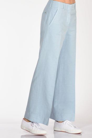 Slowear Pantalone Ilya Azzurro Donna - 4