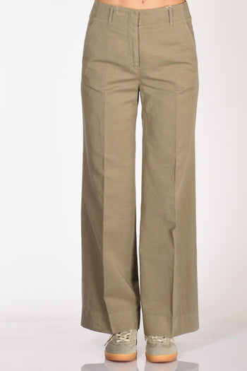 Slowear Pantalone Ilya Verde Donna - 3