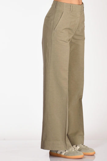 Slowear Pantalone Ilya Verde Donna - 5