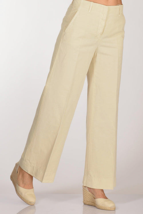 Slowear Pantalone Ilya Beige Donna