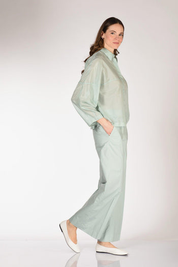 Slowear Pantalone Ilya Verde Chiaro Donna - 2
