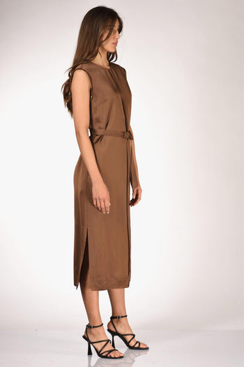 Abito Linda Marrone Donna - 4