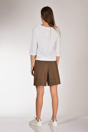 Slowear Maglia Scollo Bianco Donna - 5