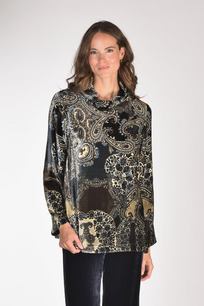 Maglia Nero/bianco/azzurro Donna