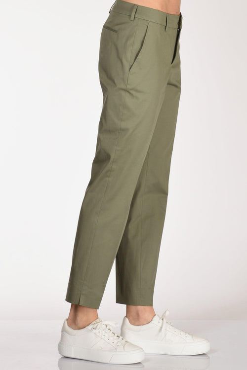 Pantalone New York Verde Olivo Donna