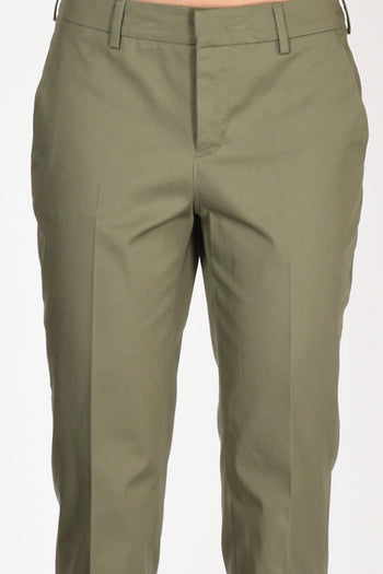 Pantalone New York Verde Olivo Donna - 4