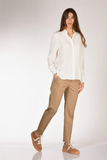 Pantalone New York Beige Caldo Donna - 2