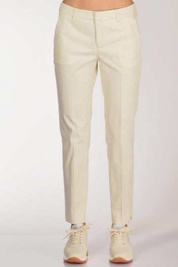 Pantalone New York Bianco Naturale Donna - 3