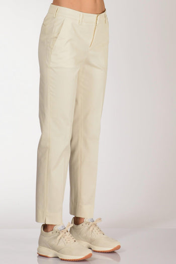 Pantalone New York Bianco Naturale Donna - 5