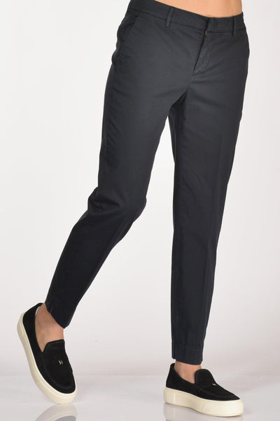 Pantalone New York Blu Navy Donna