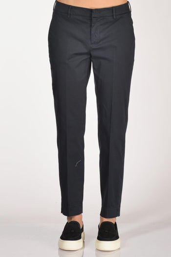 Pantalone New York Blu Navy Donna - 3