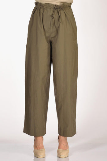 Pantalone Dafne Verde Olivo Donna - 3
