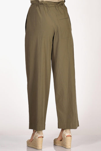 Pantalone Dafne Verde Olivo Donna - 6