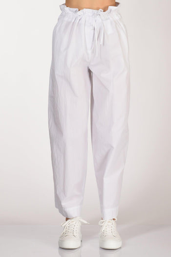Pantalone Dafne Bianco Donna - 3