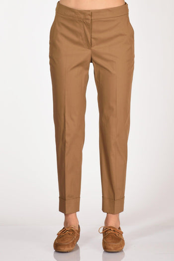 Pantalone Andrea Beige Cammello Donna - 3