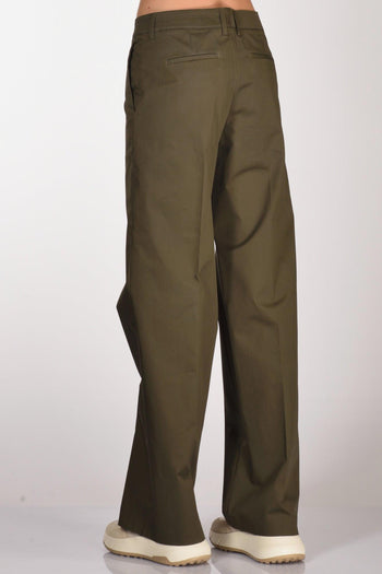 Pantalone Francois Verde Olivo Donna - 6