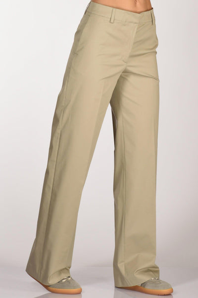 Pantalone Francois Beige Chiaro Donna
