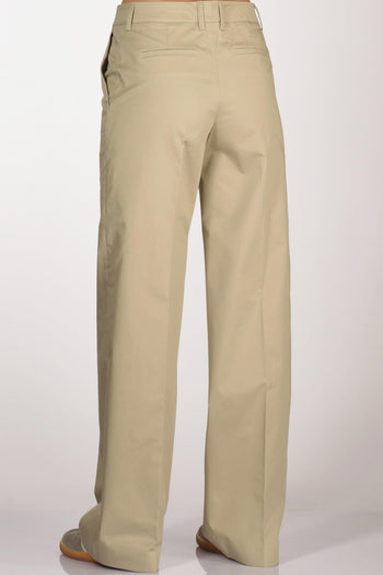 Pantalone Francois Beige Chiaro Donna - 6